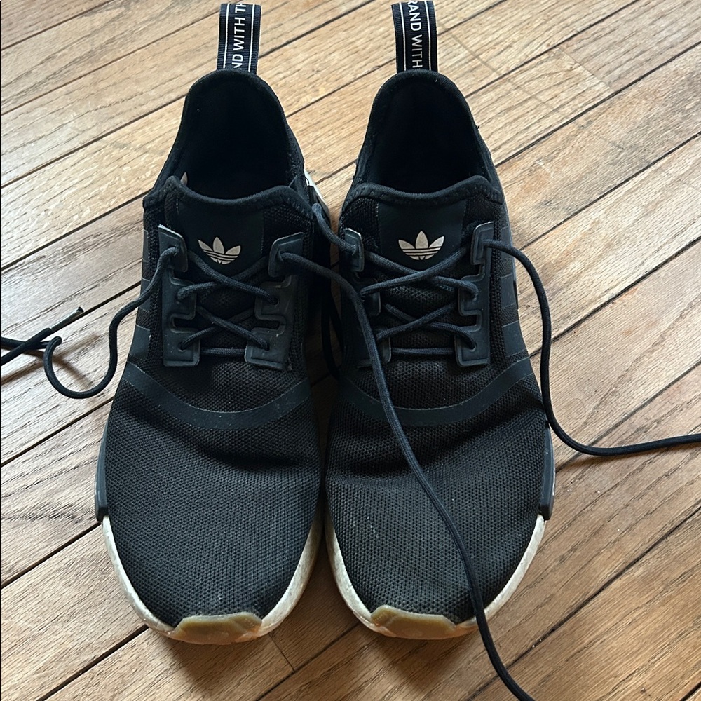 adidas Black and White NMD Sneakers